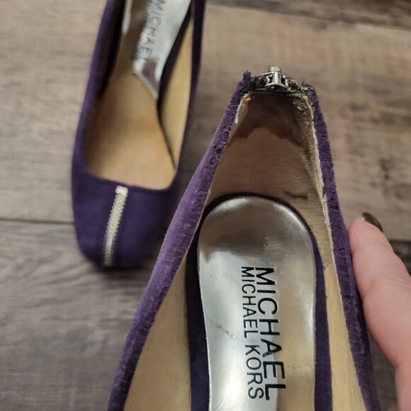 Michael Kors Parker Wedges size 4 - Picture 14 of 16